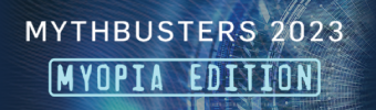 Logo for Myopia MythBusters